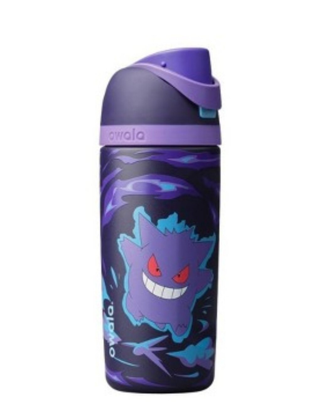 Owala X Pokemon Purple Gengar In Shadows Stainless 16 OzWater Bottle New In Hand